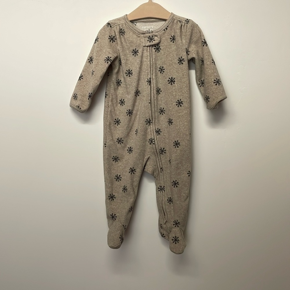 Carters snowflake sleeper